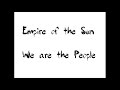 Empire of the sun - we are the people (+lyrics) Empire of the sun - we are the people (+lyrics)
