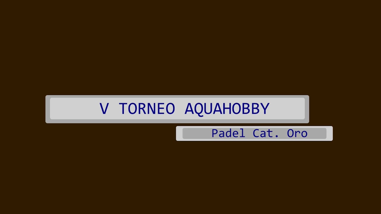V TORNEO AQUAHOBBY ISLA DE LA PALMA, IMPULSO FEP 2019
