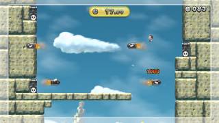 Mini Mountaineer Gold Medal - New Super Mario Bros. U (23.47)