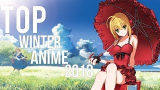 Upcoming Anime Series Winter 2018