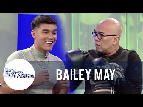 Tito Boy shows his skill in boxing with Bailey May | TWBA