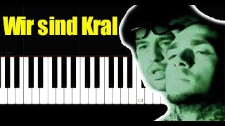 Wir sind Kral - Ezhel & Ufo361- Easy - Piano Tutorial by VN