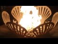 TheFirePitStore.com | Fire Pit Art Barefoot Beach Natural Gas or Propane Fire Pit