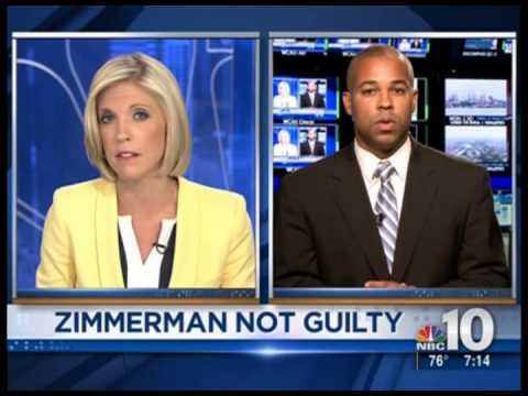 Zimmerman Trial Commentary WCAU TV 2013 07 14 7AM
