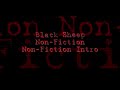 Black Sheep - Non-Fiction - Non-Fiction Intro