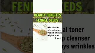 Fennel Seeds Benefits For Skin, Shorts