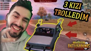 3 Kızı Trolledim VELET SESİ 1.BÖLÜM l PUBG Mobile