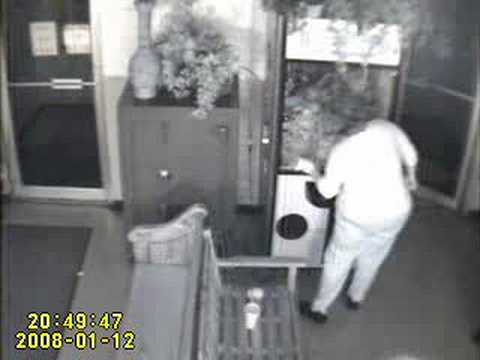 Girl stuck in toy vending machine