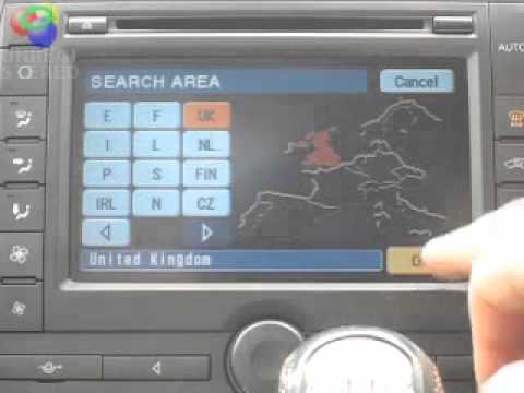 Ford navigation system denso europa dvd 2010