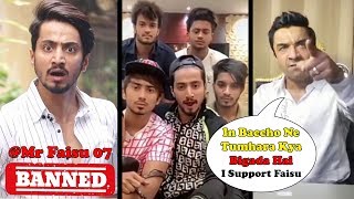 Mr Faisu Banned From #Tiktok - Ajaz Khan's ANGRY Reaction | Tiktok Users Support Mr Faisu