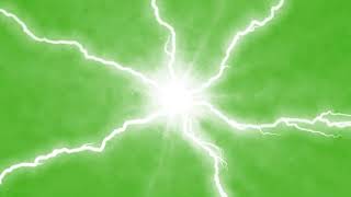 Incredible Green Screen Lightning Energy Free