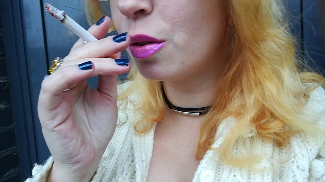 Twisted Godess Red Lipstick Smoking Fetish Tease 3