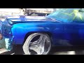 TOBY'S CUSTOM - CANDY BLUE CHEVY VERT DONK!! WETT!! WETT!! WETTT!!