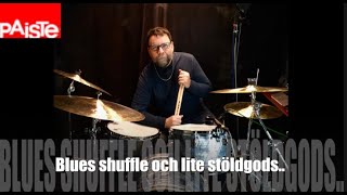 Blues shuffle beats med Janne Jansson Trumskolan