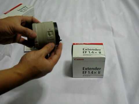 Unboxing Canon EF Extender 2x II vs Extender 1.4x II - Comparison