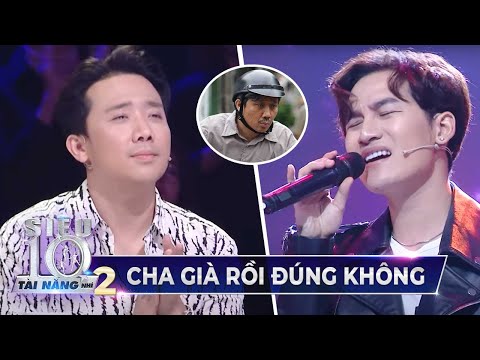 Bố Già Trấn Thành RƯNG RƯNG khi nghe Ali Hoàng Dương hát live 'Cha Già Rồi Đúng Không' quá cảm xúc