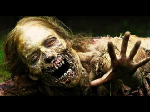 Scary halloween video loop