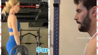 Akın Ve Sandra Spor Salonunda