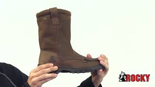 Rocky Outback Rks0255 Mens 10 Inch Gore-Tex Waterproof Wellington Casual Boot