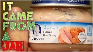 Ham And Gravy Baby Food in a Jar