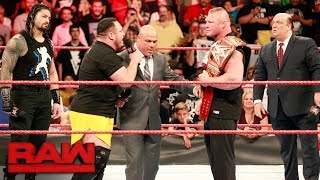 Who will challenge Brock Lesnar at SummerSlam?: Raw, July 10, 2017