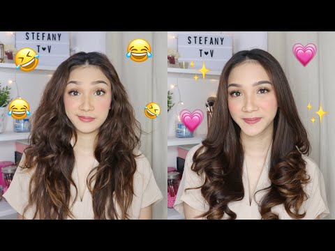 Tutorial Nyatok + Curl Rambut | STEFANYTALITA - YouTube