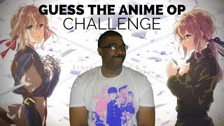 Am I Otaku Enough? | Guess the Anime Op Quiz