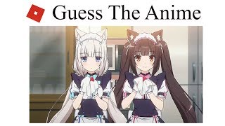 Roblox Guess The Anime Stage 1-100 (Complete Stage)
