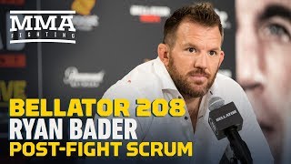 Bellator 208: Ryan Bader Post-Fight Press Conference - MMA Fighting