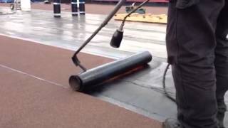 Flat Roofing Soprema 250 GR Cap Sheet Torch-On