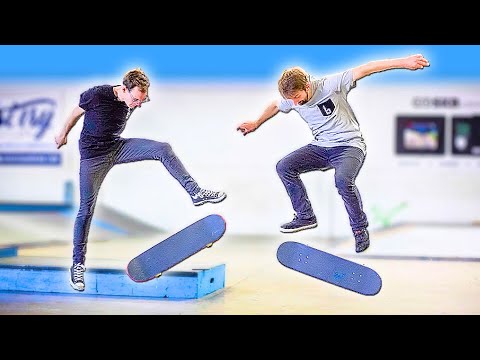 LEARN TO KICKFLIP IN 1 HOUR $10000 CHALLENGE