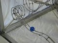 #186 Kinetic Art Rolling Ball Sculpture - 1" glass marbles