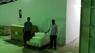 TAMUTOM Block Ice Machine Installation in Saudi Arabia | التركيب مصنع الثلج في السعودية