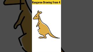 Kangaroo Drawing From 4