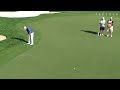 J.B. Holmes rolls in a 21-foot birdie putt at Wells Fargo