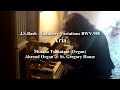 Goldberg Variations - Aria - Minako Tsukatani, organ
