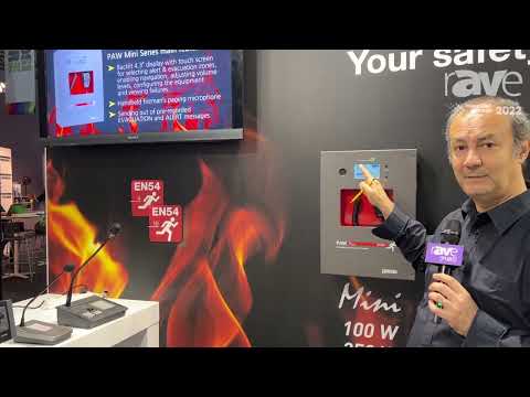 ISE 2022: Paso Talk About the PAW Mini Voice Alarm System