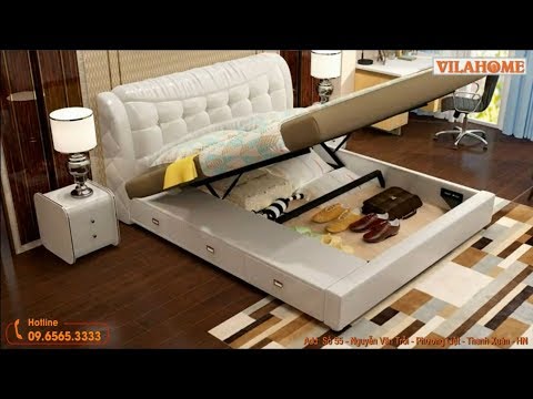 Giường Ngủ Hiện Đai, Giường Đa Năng, GIƯỜNG BỌC DA - Mẫu giường giá rẻ tại HÀ NỘI