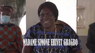 SOUTIEN AUX EX DETENUS: MADAME SIMONE GBAGBO RECOIT AGUEDE PAULIN