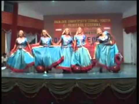 sanjeev jimmy choreographed rajasthani folk dance at punjab...