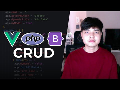 สอน VueJS + PHP + BootStrap 5 ทำระบบ CRUD Application 👨💻💯