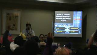 Another Anime Con 2011 - Who Wants to be a Millionaire? Anime Style! (Part 1)