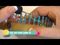 VIDEO CLIP Yoga Socks on ANY Sock Loom CUFF BODY