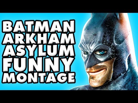 Batman Arkham Asylum Funny Montage! Batman Arkham Asylum Funny Montage! klip izle