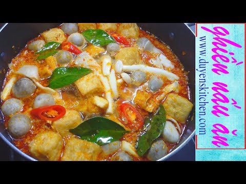 Cách Nấu Nước Lèo BÚN THÁI CHAY Chua Cay Đậm Đà By Duyen&39;s Kitchen | Ghiền Nấu Ăn