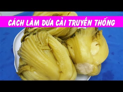 Cách làm dưa cải kim chi
