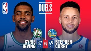 Kyrie Irving and Stephen Curry Duel at Oracle | January 27, 2018 Kyrie Irving and Stephen Curry Duel at Oracle | January 27, 2018
