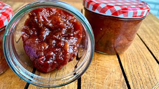 Pflaumenmus selber machen, Rezept, Zwetschgenmus, Powidl, Zwetschgenröster, Zwetschkenröster