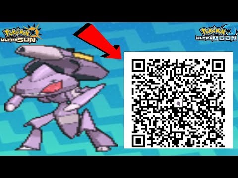 genesect qr code genesect event gameplay pokemon ultra sun and moon