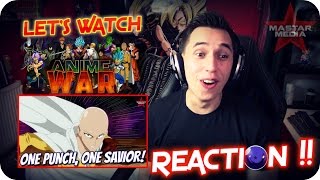 THE MAN ABOVE GODS!! | LET'S WATCH Anime War Episode 3 CATACLYSM REACTION!